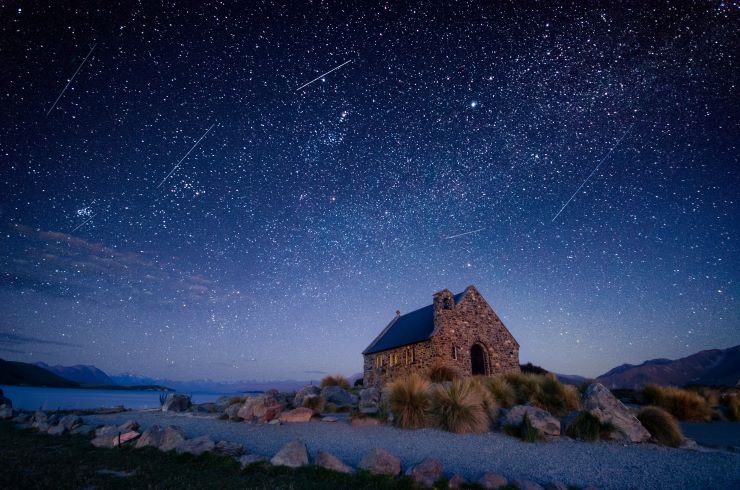 テカポ湖の星空観賞