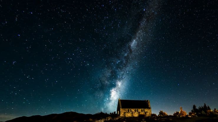 テカポの星空