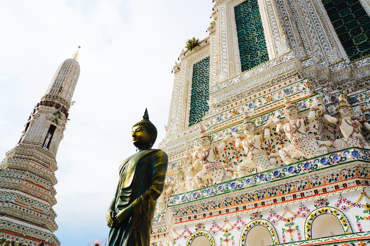 大仏塔と小仏塔