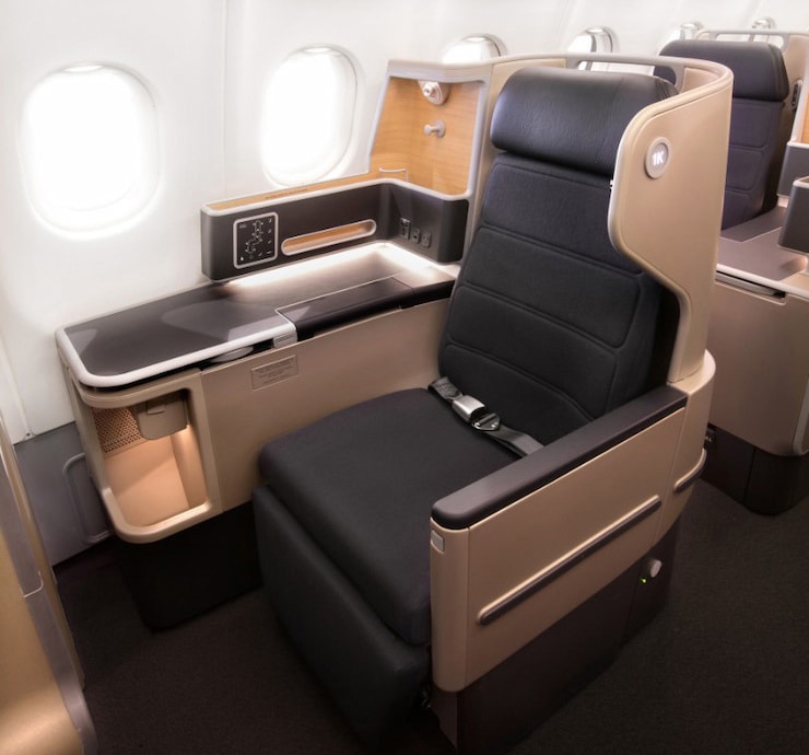 カンタス航空 ビジネスクラス