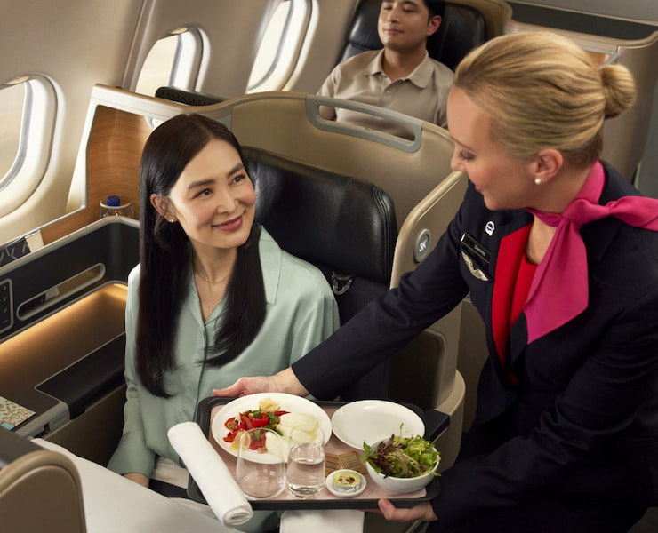 カンタス航空 ビジネスクラス