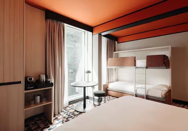 Family Room with King Bed and Bunk Beds