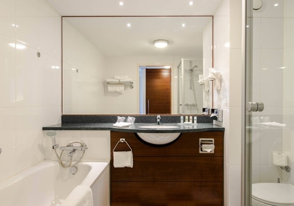 Deluxe Guest Room Bathroom