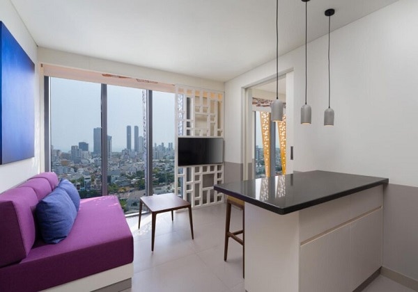 2 Twin Beds Suite City View