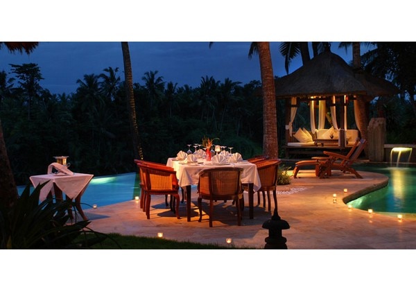 Dining by the Pool