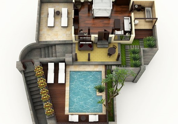 One-Bedroom Pool Villas