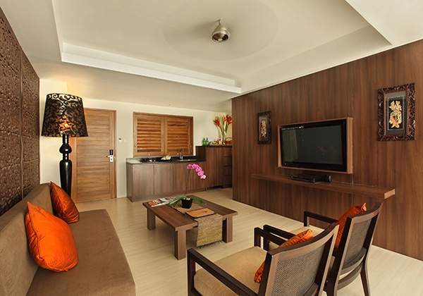 1 Bedroom Pool Villa - Livingroom