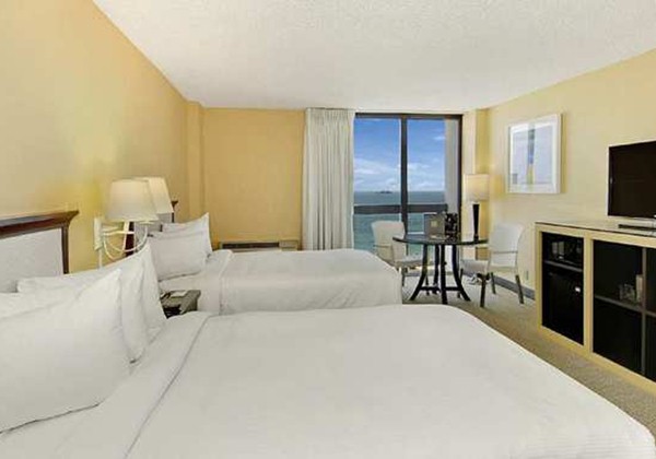 2 DOUBLE BEDS OCEAN VIEW-BALCONY-SMOKING