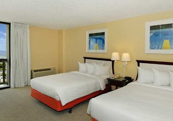 2DOUBLE BEDS PARTIAL OCEAN VW-BLCNY-SMK