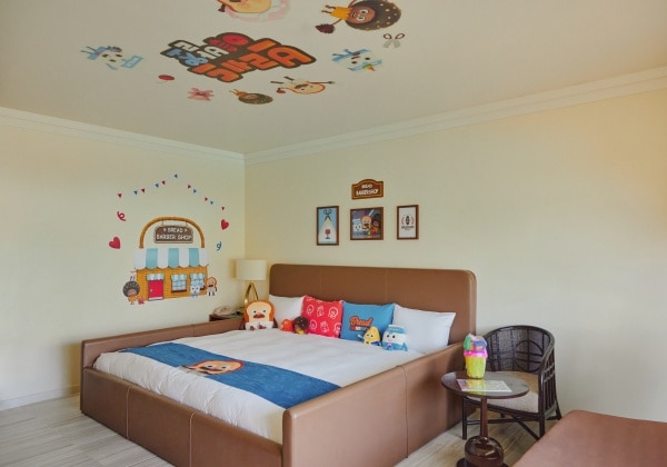 Bread Barbershop Pool Side Club Room wit