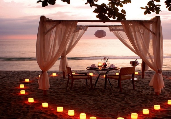 Romantic Sunset Dinner