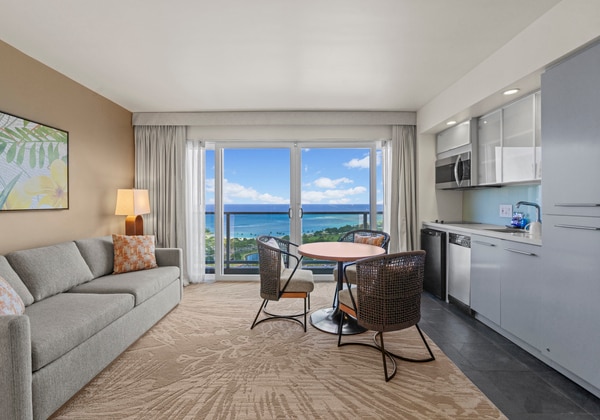 Waikiki Tower 1Bedroom Ocean View Suite