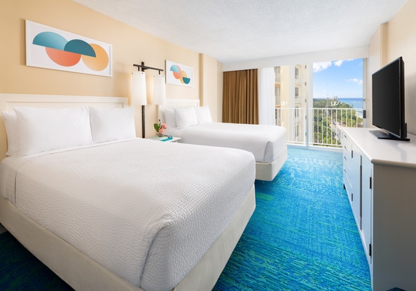 Partial Ocean View 2 DOUBLES