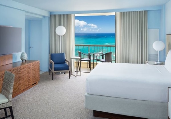 1 King Bed Ocean Front Club Access
