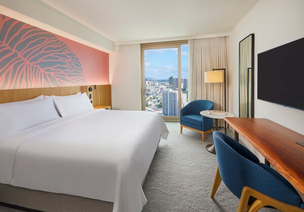 Hotel room Ocean View 1King, 15-29FL