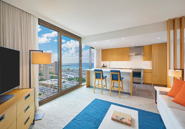 Hotel room 1Bedroom Ocean View Suite 1Ki