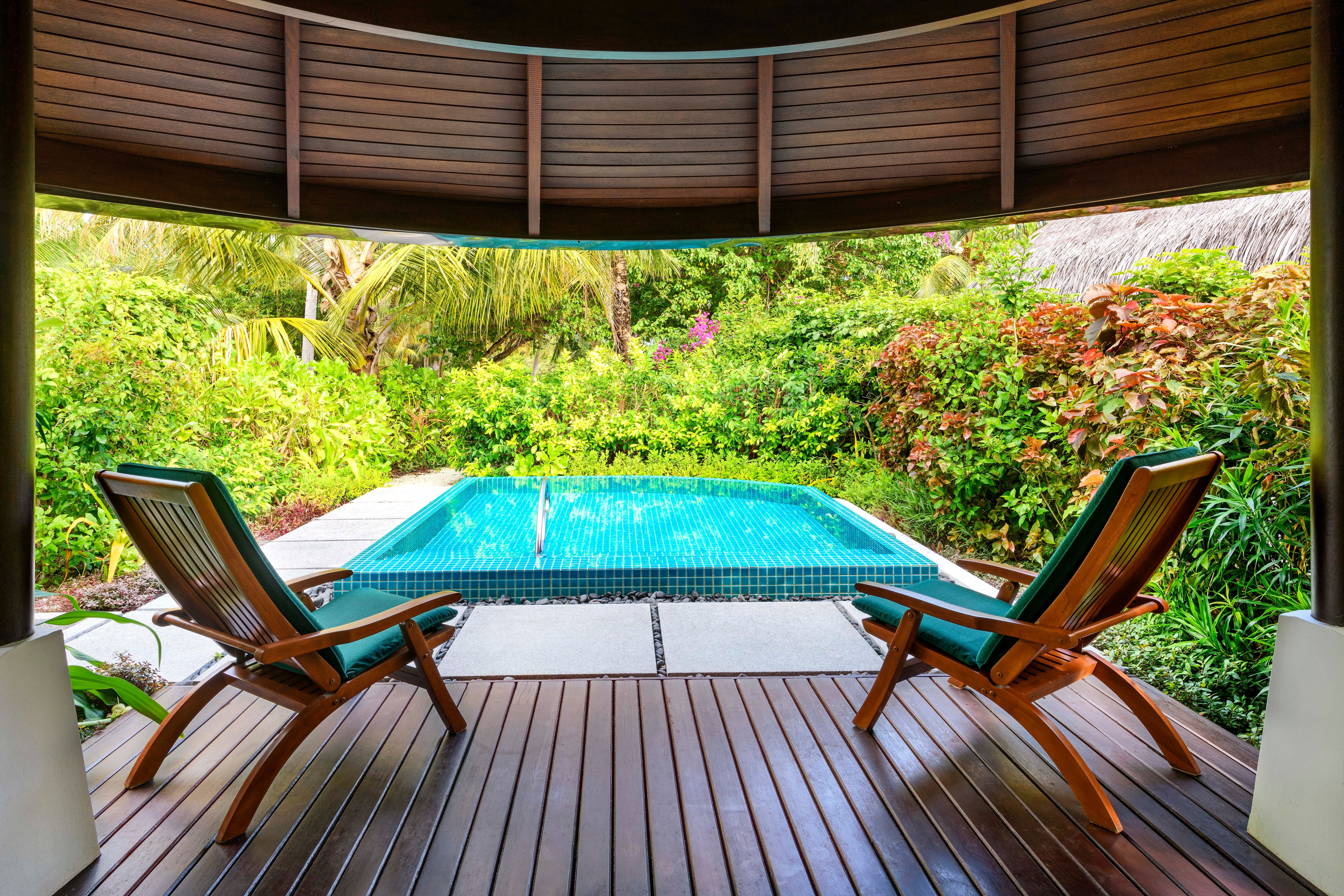 プール付きコテージパティオ/イメージ