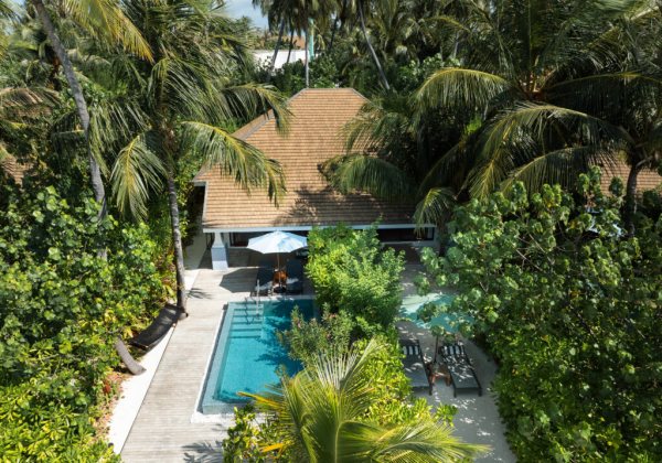 -Bedroom Beach Villa with Pool