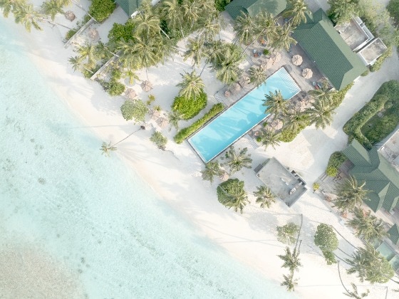 リゾートのプール/イメージ