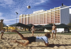 Voleyball at the beach