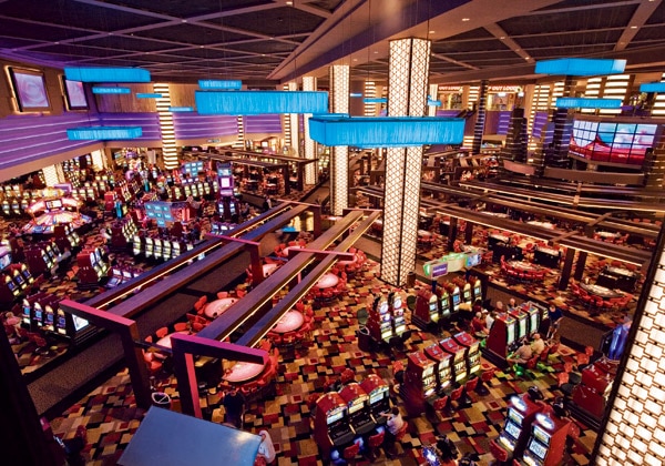 Casino Floor from the Mezz