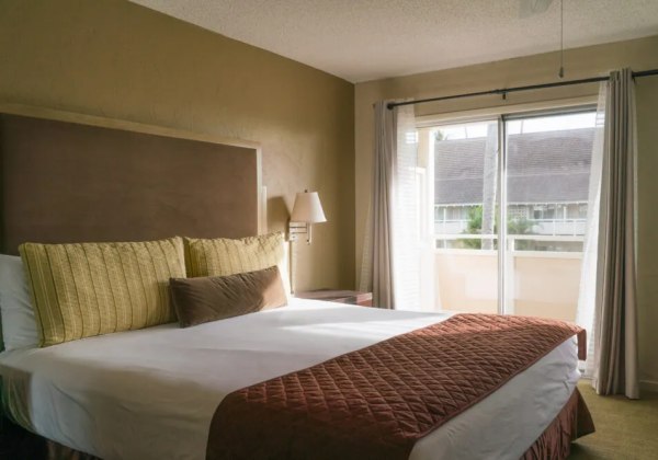 Pool View One King Bed with Sofa Bed