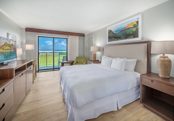 Premium Partial Ocean View 1 King Bed