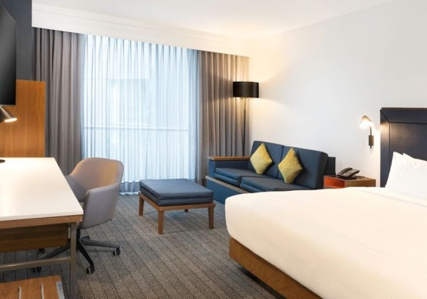 Guest Room 1 KingA Sofa Bed