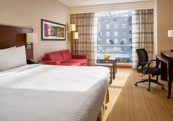 Guest Room 1 KingA Sofa Bed