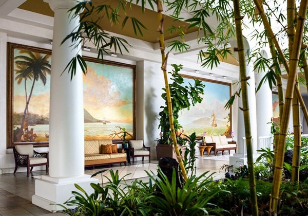 Lobby sitting areas