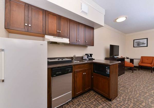 Two Queen Suite Kitchenette