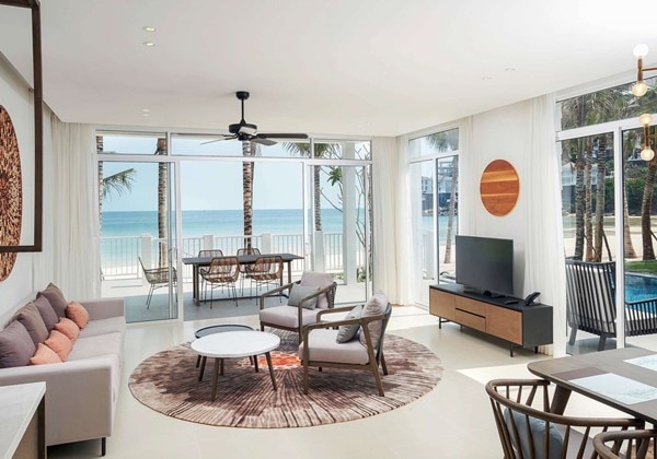 3Bedroom Beachfront Villa with Private