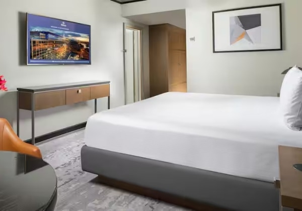 King Executive Suite w/Separate Lounge