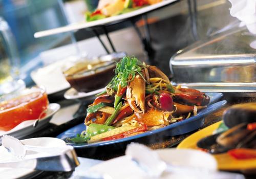 Sizzling fresh seafood at Lagoons