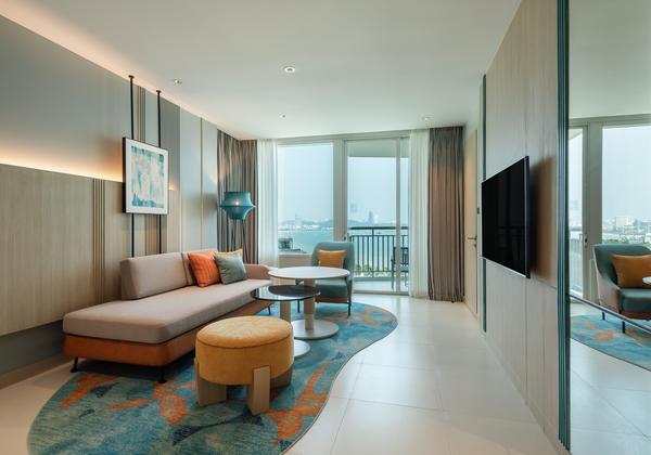 2BR Suite BeachviewBay Twr 1King 2Single