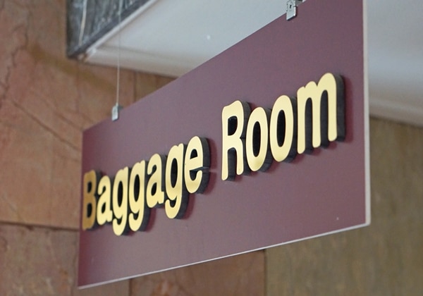 Baggage room