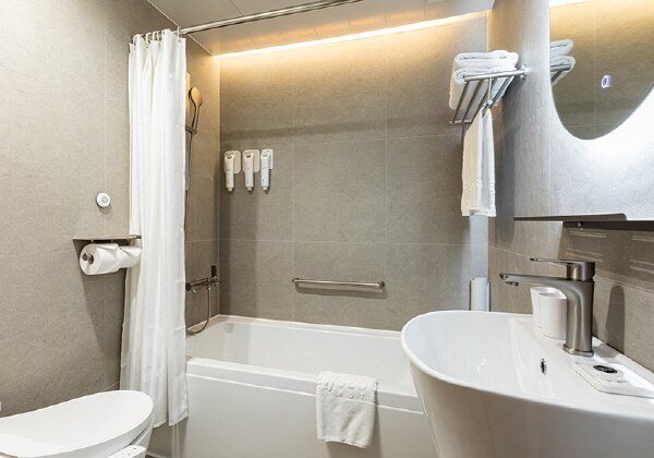 Deluxe Double Bathroom