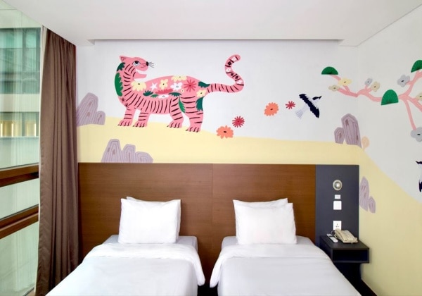 Standard Twin(DIVE IN HOJAKDO ART STAY)