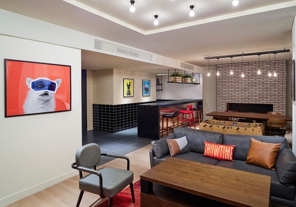 Moxy Suite Living Area