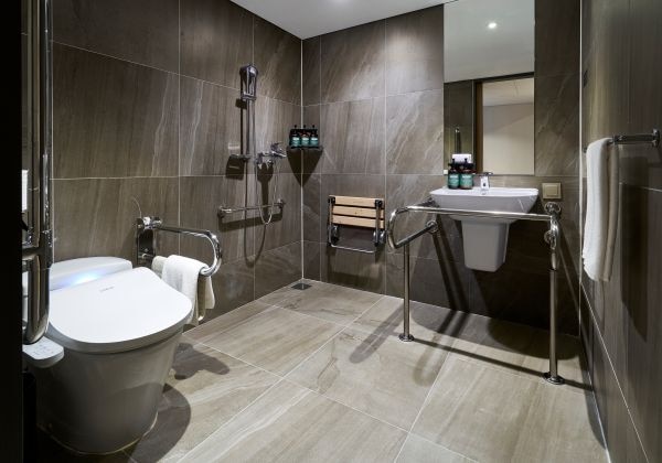 Wheelchair Accessible Bath room