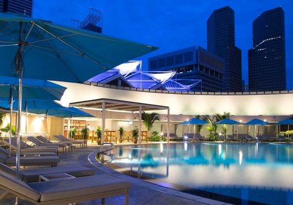 Pan Pacific Singapore Swimming Pool (Nig