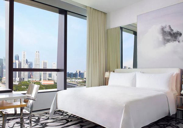 Premier, Guest room, 1 King, Marina Bay