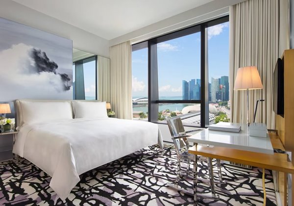 Premier, Guest room, 1 King, Marina Bay