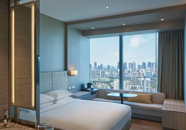 Premier, 1 King, Skyline view,High floor