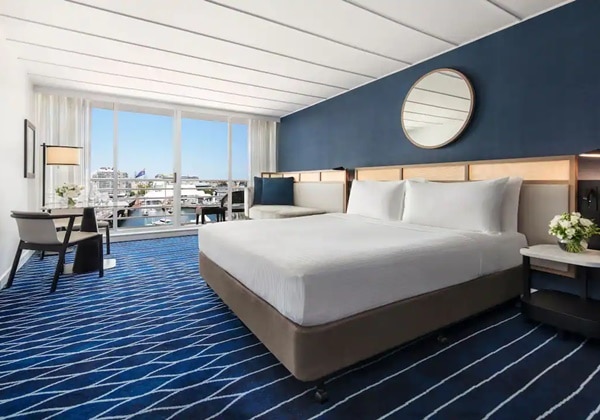 1 King Bed Harbour View with Balcony
