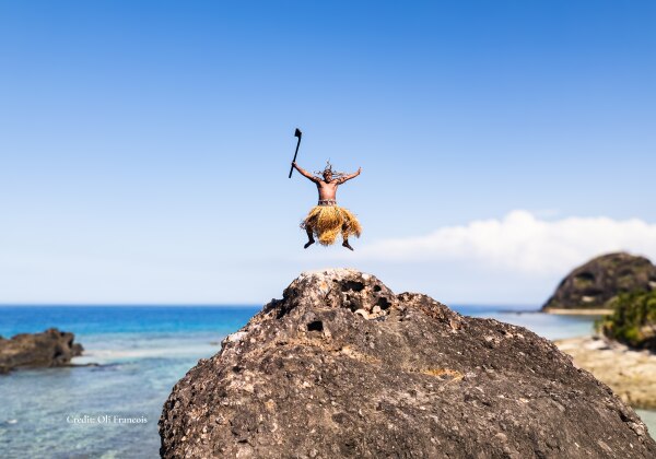 Barefoot Kuata Island Warrior