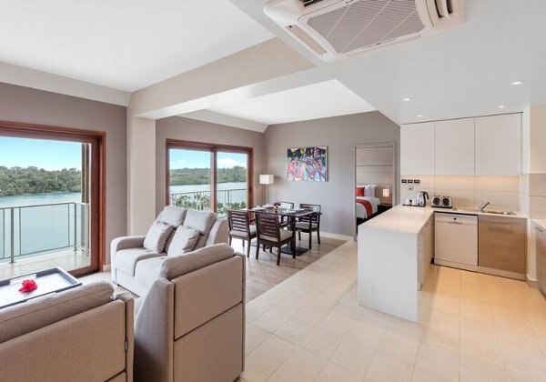 2ベッドルームラウンジエリア