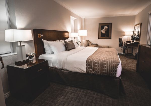 Suite Bedroom With King Bed