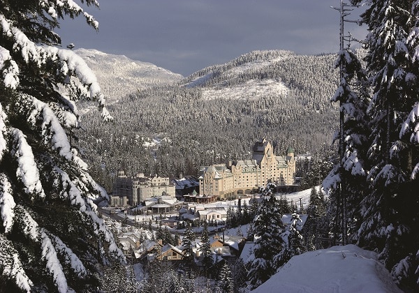 Chateau Whistler winter