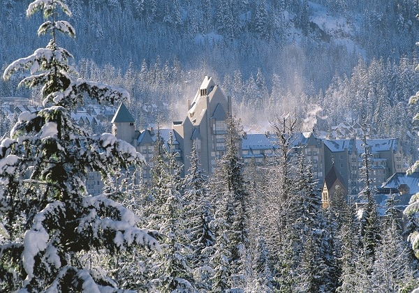 Chateau Whistler winter